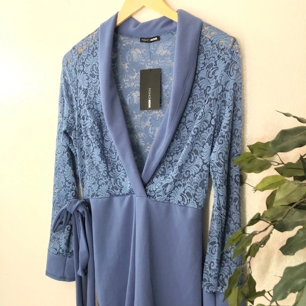 NWT Fashion Nova Lace Top Romper